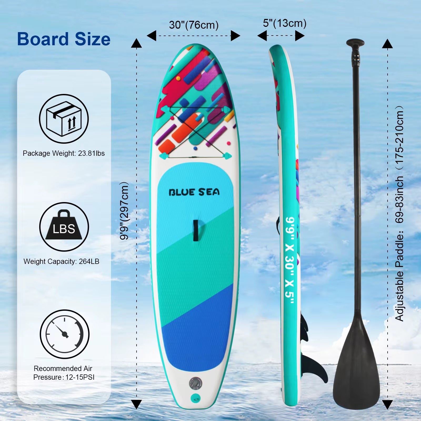 Adventure Glide 9'9" SUP board